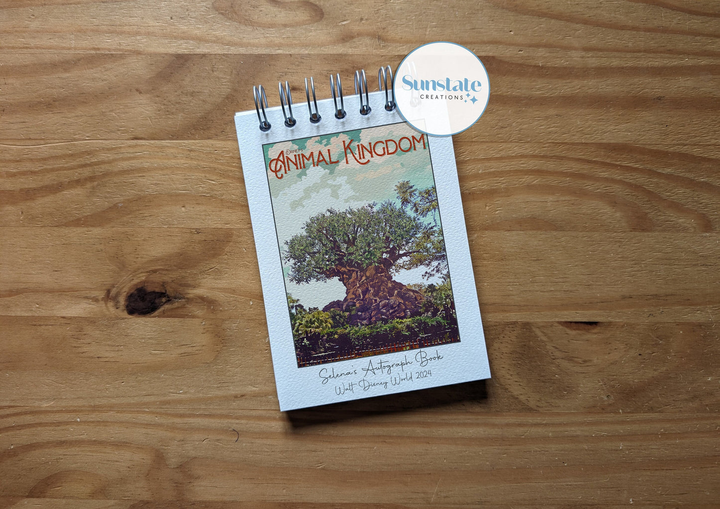 Disney World Autograph Books, Disney Autograph Books, Personalised, Animal Kingdom, Tree of Life, Disney Parks, Scrapbook, Signature Book