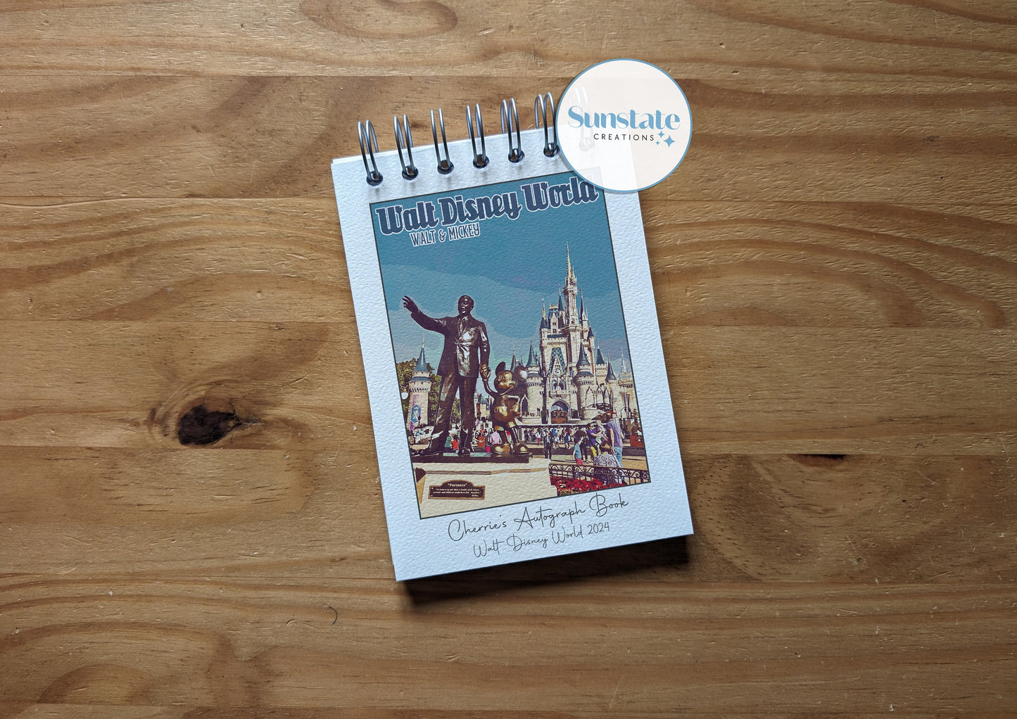 Disney Autograph Books, Walt Disney World Autograph Books, Personalised, Walt And Mickey, Magic Kingdom, Disney World, Disney Scrapbook