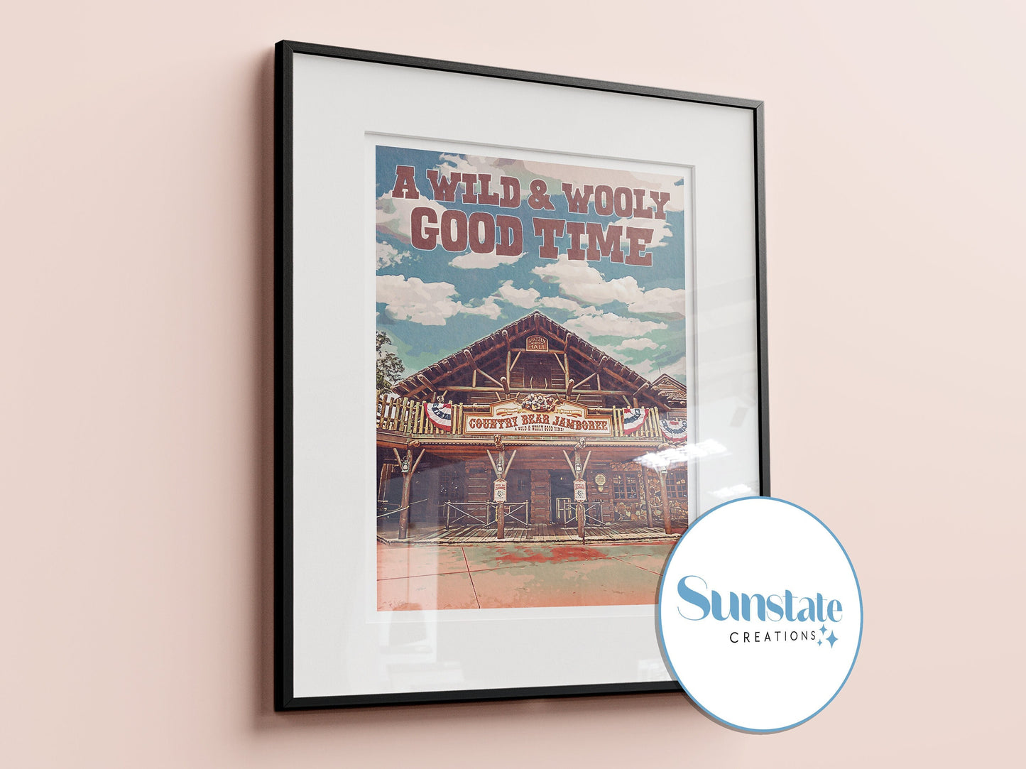 Country Bear Jamboree, Walt Disney World Prints, Retro Disney Prints