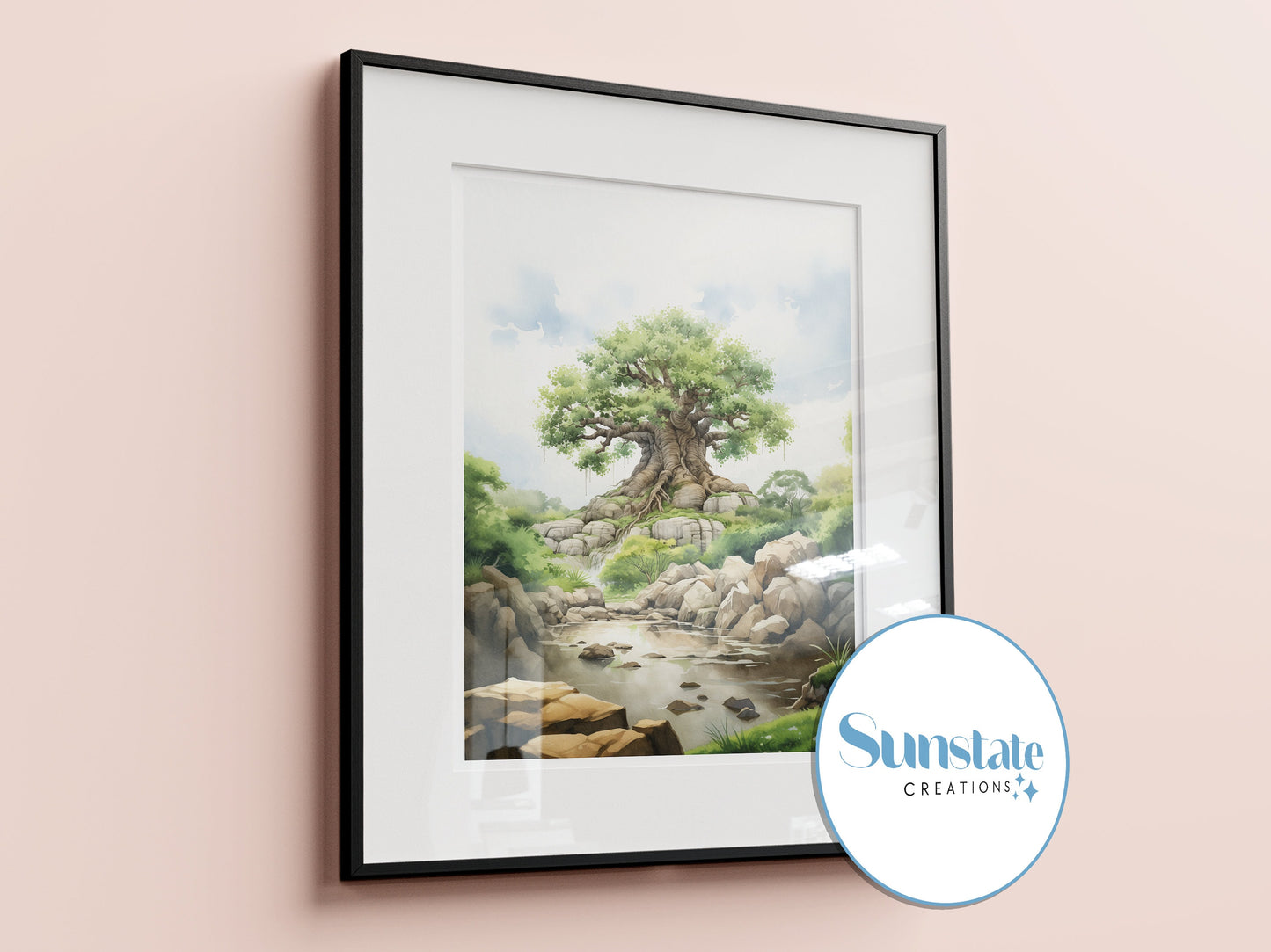 Disney Prints, Surreal, Watercolour Style Walt Disney World Prints